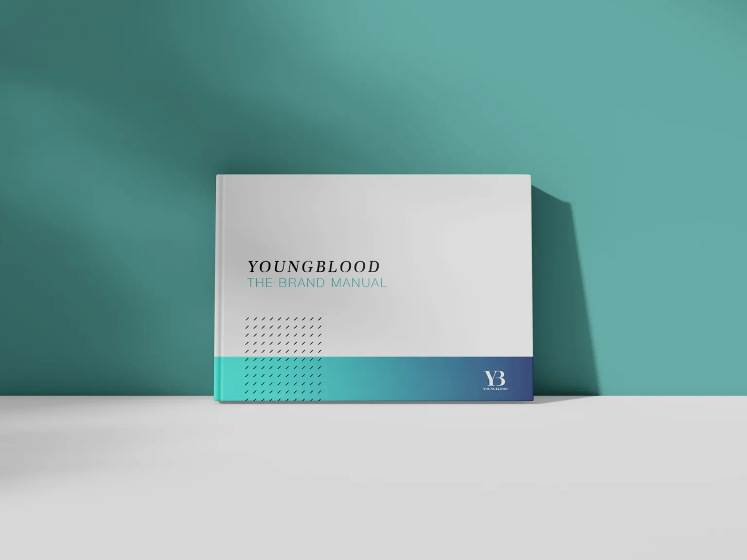 Young Blood brand guide cover